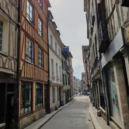 Apartment Maison Hypercentre Rouen Avec Parking Gratuit